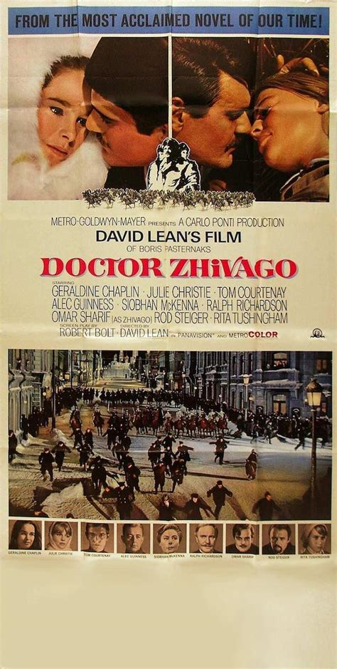 Doctor Zhivago 1965 Poster Us 11852276px