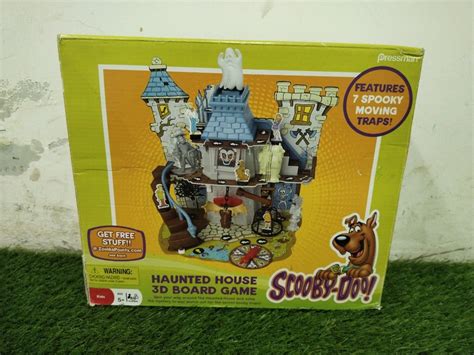 Scooby Doo Haunted House 3d Board Game Hobbies And Toys Toys And Games On