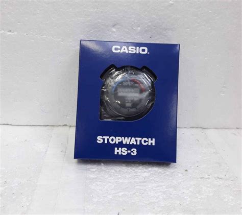 CASIO STOPWATCH HS 3 Stopwatch Penghitung Waktu Lazada Indonesia