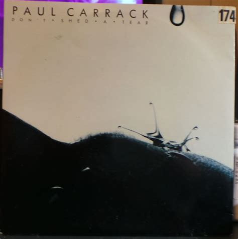 Paul Carrack Don T Shed A Tear 1987 Vinyl Discogs