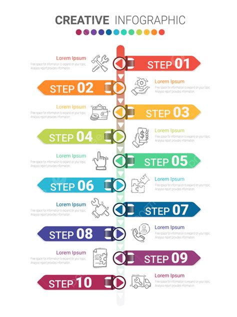 Infographic Timeline Free Template