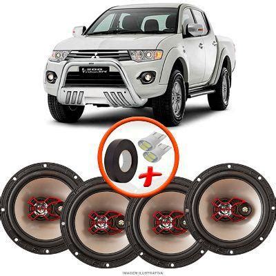 Kit Alto Falante Bravox Mitsubishi L Triton X B X X W Rms