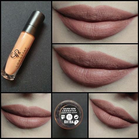 #Day62 Golden Rose Longstay Liquid Matte Kissproof Lipstick 11 ...
