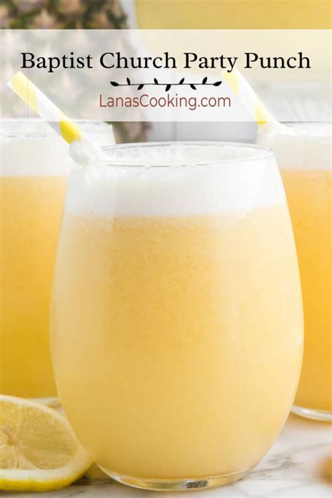 Baptist Church Party Punch Recipe Lana S Cooking