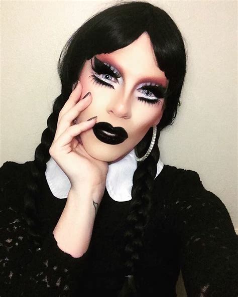 London Adour Wednesday Addams London Adour Rpdr9 Drag King Drag Queen Drag Star Queen E