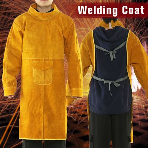 105m Cowhide Work Clothes Welding Protective Clothing Heat And Fire