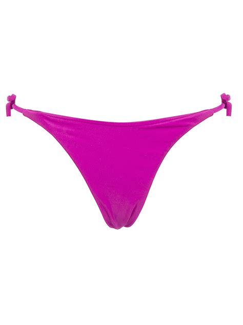 Fullvigor Womensswimwear Brazilian Cheeky Bikini Bottom Side Tie Thong Bathing Swimsuit