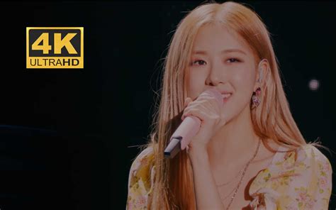 【4k中字】blackpink朴彩英rosÉ Let It Be〜you＆i〜隻看me 蜜嗓主唱 慵懒声线 蓝光收藏画质 2018