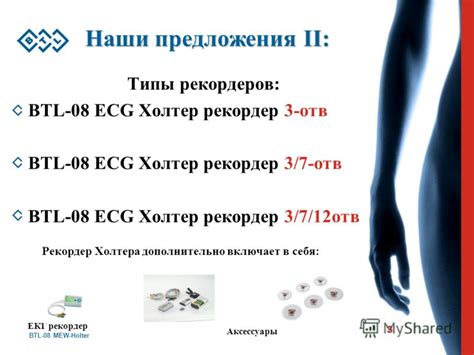 Презентация на тему ЭКГ ХОЛТЕР BTL CardioPoint Holter BTL 08 MEW