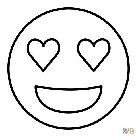 Heart Face Emoji Coloring Pages Porn Sex Picture