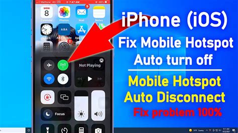 How To Fix Mobile Hotspot Auto Turn Off On Iphone How To Fix Mobile