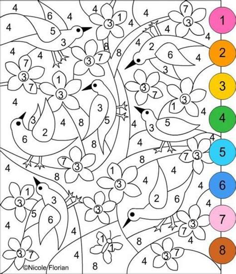 Disegni Da Colorare Con I Numeri Disegni Da Colorare