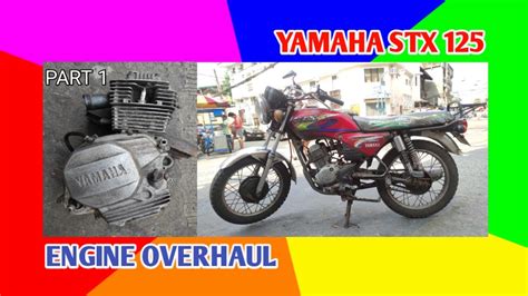 Yamaha Stx 125 Engine Overhaul Part 1 Engine Teardown Youtube