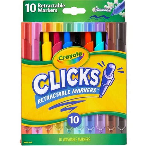 Crayola Marker 4 Mm Marker Point Size Chisel Conical Marker Point