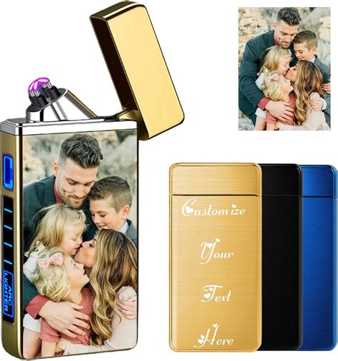 Briquet Lectrique Personnalis Impression Couleur Personnalis E