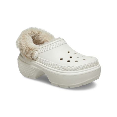 Sandália Crocs Stomp Lined Clog Stucco