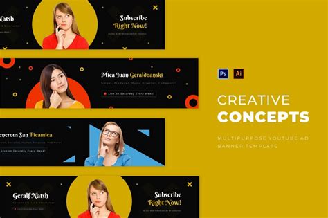 20 Best Youtube Cover Art And Banner Templates Free And Pro Design Shack