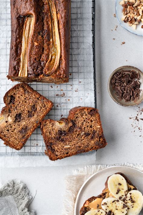 Bananenbrood Met Noten En Chocolade Recepten Njam