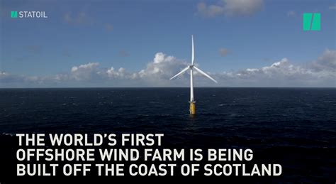 A Look At The World S First Floating Wind Farm