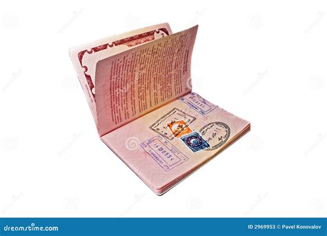 Russian International Passport Stamp Visa Stock Photos - Download 204 ...