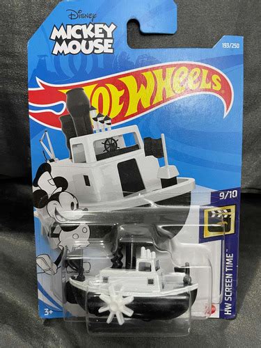 Hot Wheels Disney Steamboat Mickey Mouse 193 250 2021 S Time MercadoLibre
