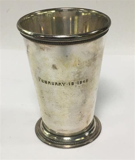 Sold At Auction Patrick Henry Mint Julep Cup