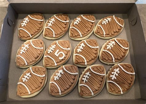 How To Make Football Cookies Sally S Baking Addiction Artofit