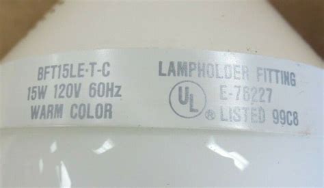 Panasonic Light Capsule Bft Le T C W V Hz Warm Color Light Bulb