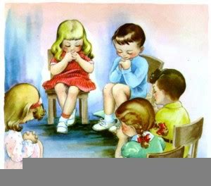 Child Praying Clipart