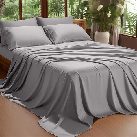 Shilucheng 6 Piece Sheets Set，rayon Derived From 100