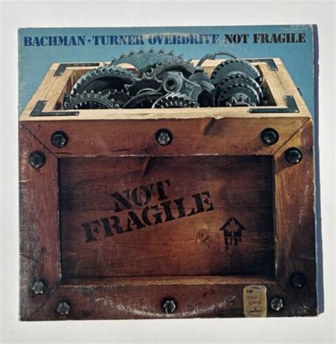 Bachman Turner Overdrive Vinyl Not Fragile Srm Ebay