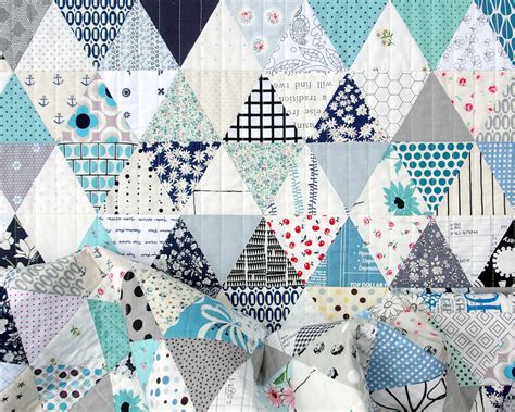 Red Pepper Quilts: Triangles and More Triangles ~ A Finished Quilt