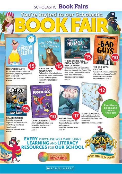 Book Fairs | Scholastic New Zealand