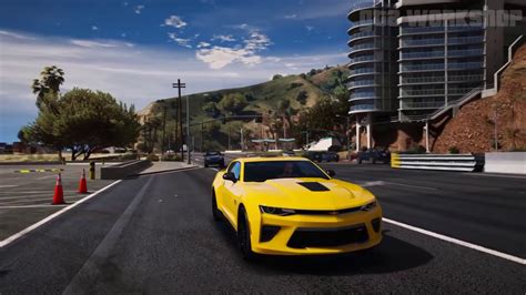 GTA 5 REDUX Ultra Realistic Graphic ENB MOD Chevrolet Camaro 2016