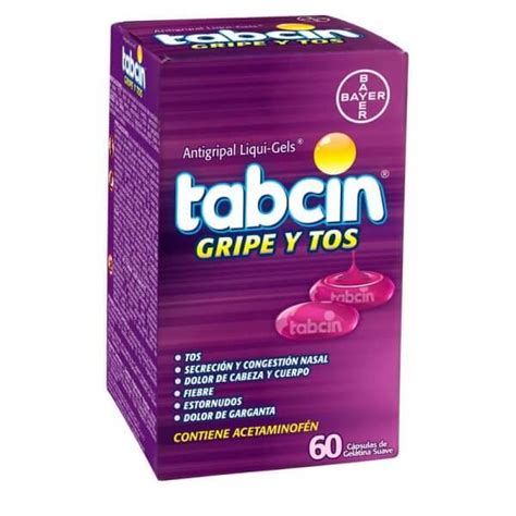 Tabcin Liqui Gels Tos Droguer A Y Farmacia La Paz