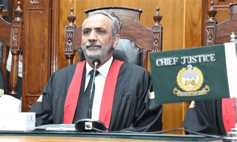 Justice Ibrahim Takes Oath As Acting Phc Cj Pakistan Dawncom