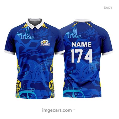 Mumbai Indians Jersey Design - imgecart