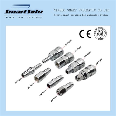 Pneumatic Fitting European Standard Eu Euro Type Air Line Quick