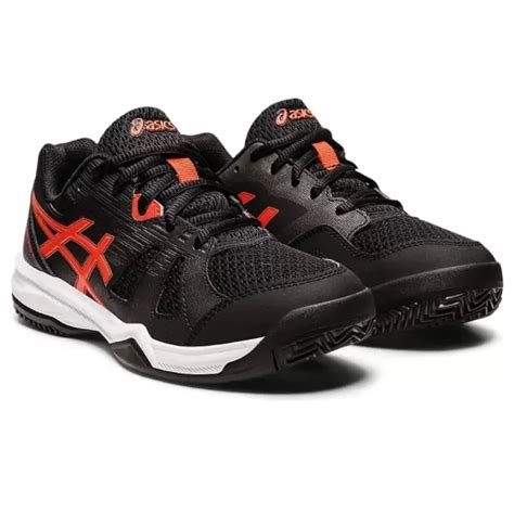 Tenis Asics Gel Padel Pro Men Black Cherry Tomato Todo En Deportes