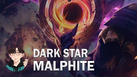 Dark Star Malphite Skin Preview League Of Legends Wild Rift YouTube