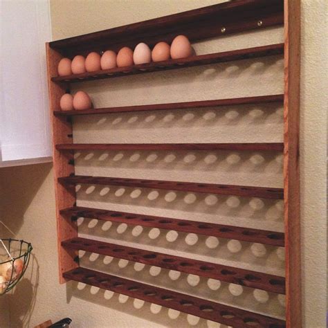 7 Day Egg Rack Chickens Backyard Egg Storage Chicken Coop