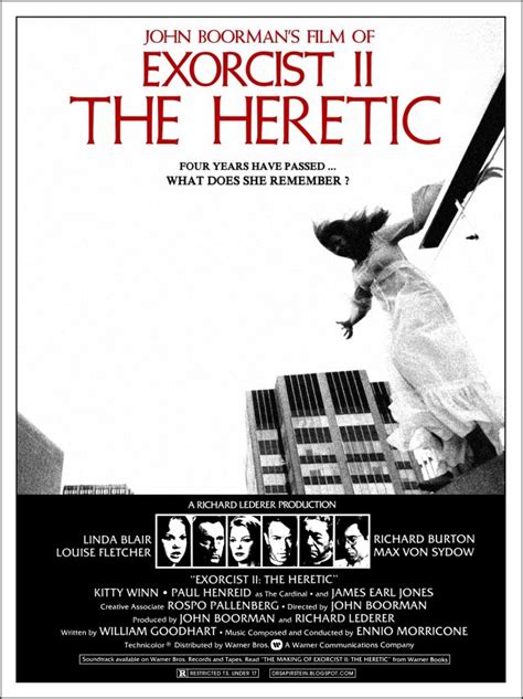 Exorcist II: The Heretic (1977) | The exorcist, Exorcist ii the heretic ...