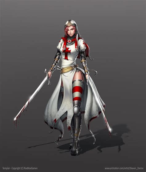 Templar Warrior Character Concept Art By Skavenzverov On Deviantart