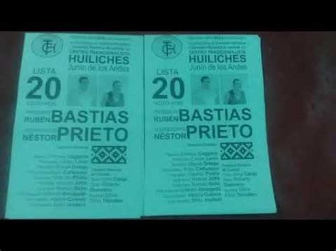 Veronica Quezada y Gustavo Cañicul Junta electoral del CTH YouTube