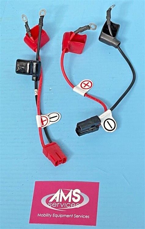 Freerider Mayfair Mobility Scooter Battery Leads And Connectors Parts Ams