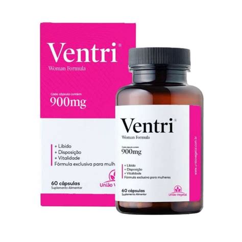 Ventri Woman Formula 60 Caps União Vegetal