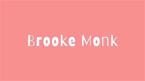 Brooke Monk (BrookeMonk_Official) - Profile | Pinterest