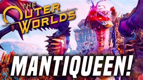 The Outer Worlds Mantiqueen Boss Fight Gameplay Walkthrough Part 12