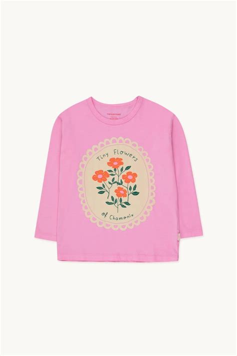 Tiny Flowers Tee Pink In 2024 Tiny Flowers Tiny Cottons How To