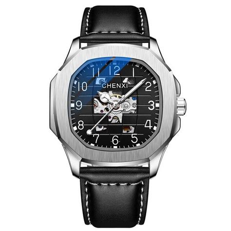 CHENXI Watch Men Automatic Mechanical Tourbillon Clock Fashion Business